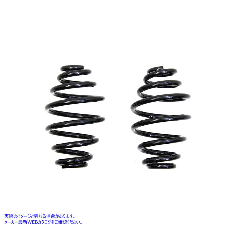 13-0475 ブラック 4 インチ シート スプリング セット Black 4 inch Seat Spring Set 取寄せ Vツイン (検索用／