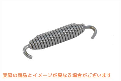 13-0545 4インチキックスタンドスプリングクローム 4 inch Kickstand Spring Chrome 取寄せ Vツイン (検索用／49725-07