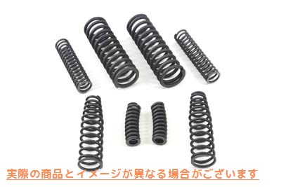 13-0589 内側と外側のスプリングをパーカー化 Inner and Outer Springs Parkerized 取寄せ Vツイン (検索用／