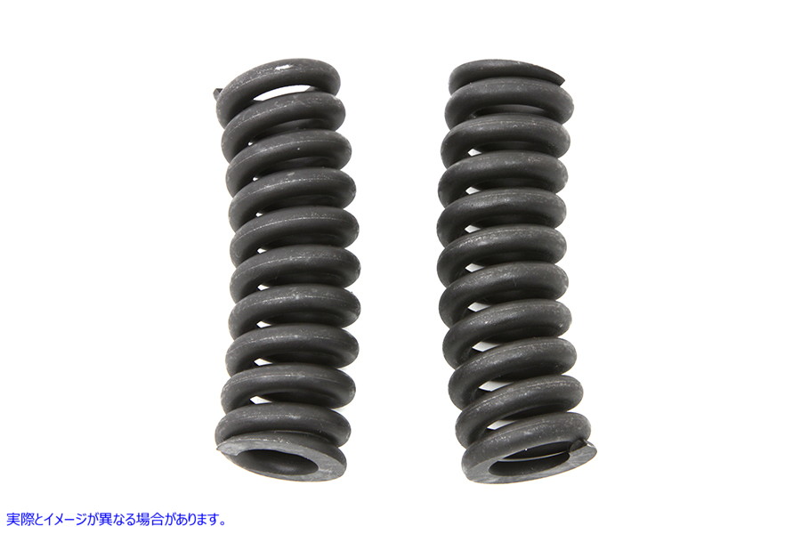 13-1968 ブラックアッパースプリングフォークスプリング Black Upper Spring Fork Springs 取寄せ Vツイン (検索用／46057-30