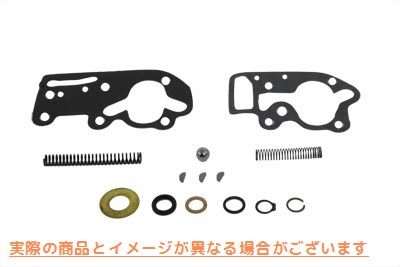 14-0025 オイルポンプハードウェアおよびガスケットキット 取寄せ Vツイン Oil Pump Hardware & Gasket Kit (検索用／