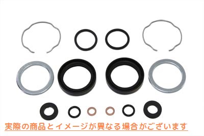 14-0038 フォークシールキット Fork Seal Kit 取寄せ Vツイン (検索用／45849-84 James JGI-45849-84