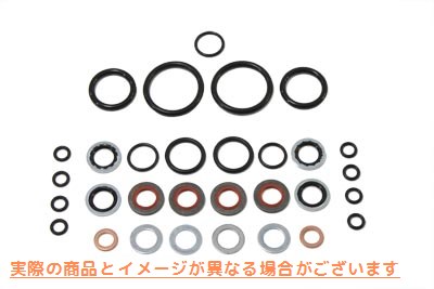 14-0045 エアコントロール O リング フォーク キット Air Control O-Ring Fork Kit 取寄せ Vツイン (検索用／ James JGI-45849-8