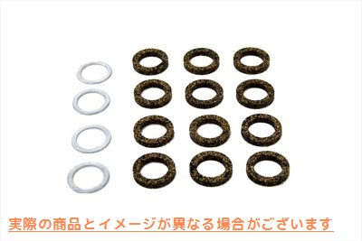 14-0668 ジェームス プッシュロッド カバー シール キット James Pushrod Cover Seal Kit 取寄せ Vツイン (検索用／17955-36XL J