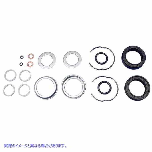 14-0942 フォークシールキット 取寄せ Vツイン Fork Seal Kit (検索用／