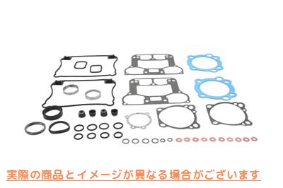 15-0055 V ツイン トップエンド ガスケット キット 取寄せ Vツイン V-Twin Top End Gasket Kit (検索用／