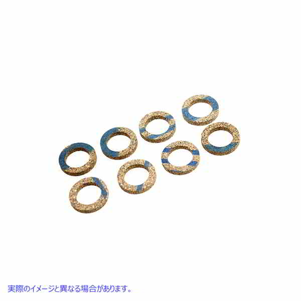 15-0068 プッシュロッドカバーコルク 取寄せ Vツイン Pushrod Cover Cork (検索用／17955-36