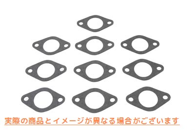 15-0144 キャブレターフランジガスケット 取寄せ Vツイン Carburetor Flange Gaskets (検索用／27410-57