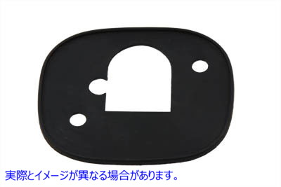 15-0209 テールランプフェンダーガスケット 取寄せ Vツイン Tail Lamp Fender Gasket (検索用／68123-55