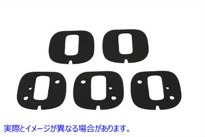 15-0322 テールランプフェンダーガスケット 取寄せ Vツイン Tail Lamp Fender Gasket (検索用／68123-55