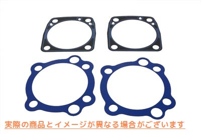 15-0389 V ツイン ヘッド ベース ガスケット キット 取寄せ Vツイン V-Twin Head Base Gasket Kit (検索用／