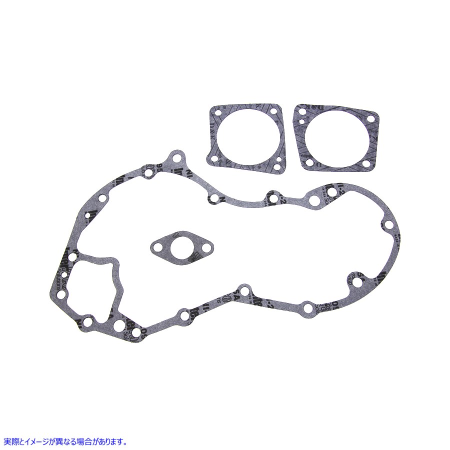 15-0492 パンヘッドおよびショベルヘッド カム カバー ガスケット キット 取寄せ Vツイン Panhead and Shovelhead Cam Cover Gas