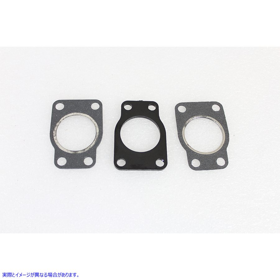 15-0538 Linkert キャブレター インシュレーター ガスケット キット 取寄せ Vツイン Linkert Carburetor Insulator Gasket Kit (