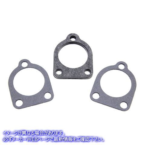 15-0539 Linkert キャブレター インシュレーター ガスケット キット 取寄せ Vツイン Linkert Carburetor Insulator Gasket Kit (