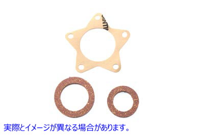 15-0637 ホイールハブコルクガスケットキット 取寄せ Vツイン Wheel Hub Cork Gasket Kit (検索用／