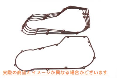 15-0677 Vツインプライマリーガスケット V-Twin Primary Gasket 取寄せ Vツイン (検索用／60539-89X