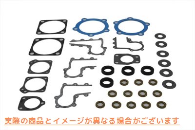 15-0711 V ツイン トップエンド ガスケット キット 取寄せ Vツイン V-Twin Top End Gasket Kit (検索用／17034-38