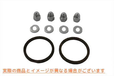 15-0726 ジェームスナットとガスケットエキゾーストキット James Nut and Gasket Exhaust Kit 取寄せ Vツイン (検索用／ James J