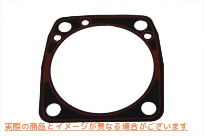 15-0735 シリンダーベースガスケット Cylinder Base Gasket 取寄せ Vツイン (検索用／16777-94