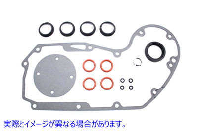 15-0755 V ツイン カム カバー ガスケット キット 取寄せ Vツイン V-Twin Cam Cover Gasket Kit (検索用／