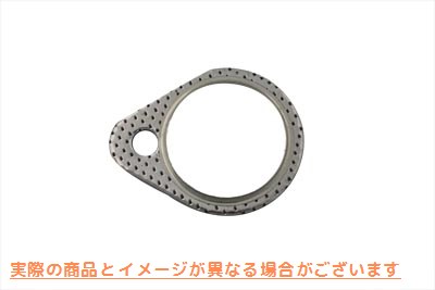 15-0889 V-Twin スチールケースエキゾーストガスケット 取寄せ Vツイン V-Twin Steel Case Exhaust Gasket (検索用／65835-86T