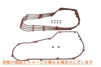 15-0902 ジェームス プライマリー カバー ガスケット James Primary Cover Gasket 取寄せ Vツイン (検索用／60539-89X James JGI