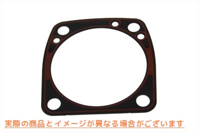 15-1072 ジェームスシリンダーベースガスケット James Cylinder Base Gasket 取寄せ Vツイン (検索用／16777-94 James JGI-16777