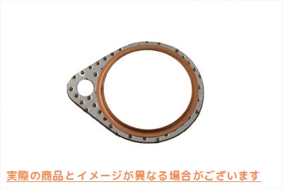 15-1074 ジェームス エキゾースト メタル リング ガスケット 取寄せ Vツイン James Exhaust Metal Ring Gasket (検索用／65834-6