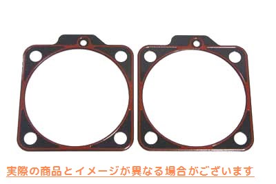 15-1122 ジェームスシリンダーベースガスケット 取寄せ Vツイン James Cylinder Base Gasket (検索用／16777-66SX James JGI-167