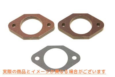 15-1162 ジェームス キャブレター スペーサー ガスケット James Carburetor Spacer Gasket 取寄せ Vツイン (検索用／ James JGI-