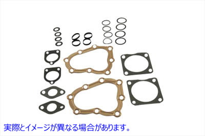 15-1182 ジェームス トップエンド ガスケット キット James Top End Gasket Kit 取寄せ Vツイン (検索用／17031-40 James JGI-17