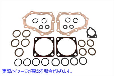 15-1183 ジェームス トップエンド ガスケット キット James Top End Gasket Kit 取寄せ Vツイン (検索用／17033-36 James JGI-17