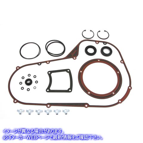 15-1331 James Foamet ビーズプライマリーカバーガスケットキット James Foamet Beaded Primary Cover Gasket Kit 取寄せ Vツイ