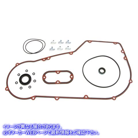 15-1332 James Foamet ビーズプライマリーカバーガスケットキット James Foamet Beaded Primary Cover Gasket Kit 取寄せ Vツイ