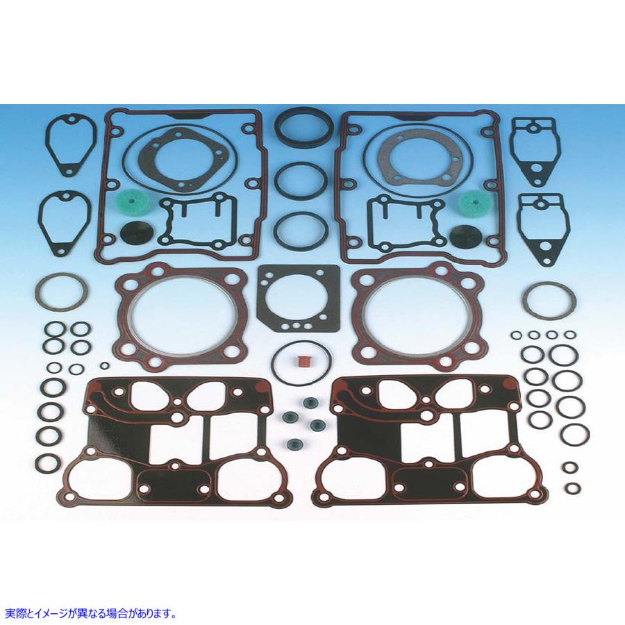 15-1350 ジェームス トップエンド ガスケット セット James Top End Gasket Set 取寄せ Vツイン (検索用／ James JGI-17054-99