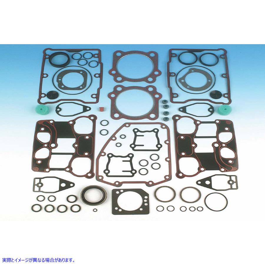 15-1355 ジェームス トップエンド ガスケット セット James Top End Gasket Set 取寄せ Vツイン (検索用／ James JGI-17053-99-X