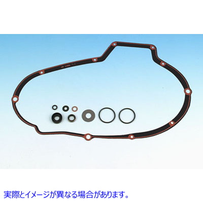 15-1429 ジェームス プライマリー ガスケット キット 取寄せ Vツイン James Primary Gasket Kit (検索用／ James JGI-34955-75-K