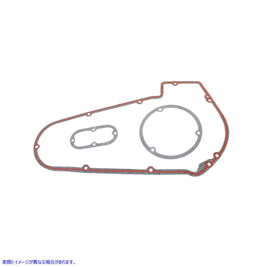 15-1487 アウタープライマリーガスケットキット Outer Primary Gasket Kit 取寄せ Vツイン (検索用／