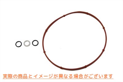 15-1511 Vツインダービーカバーガスケットキット V-Twin Derby Cover Gasket Kit 取寄せ Vツイン (検索用／17369-06