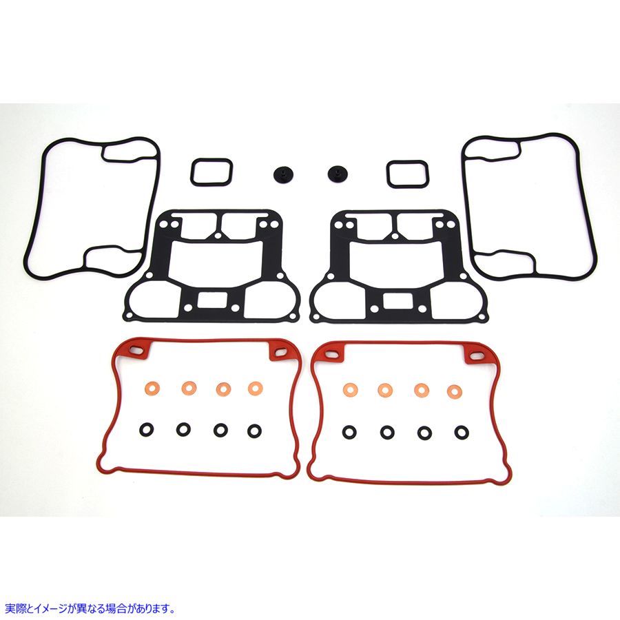 15-1621 ロッカーカバーガスケットキット 取寄せ Vツイン Rocker Cover Gasket Kit (検索用／