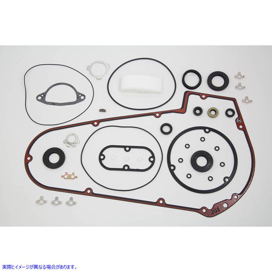 15-1630 プライマリーカバーガスケット Primary Cover Gasket 取寄せ Vツイン (検索用／