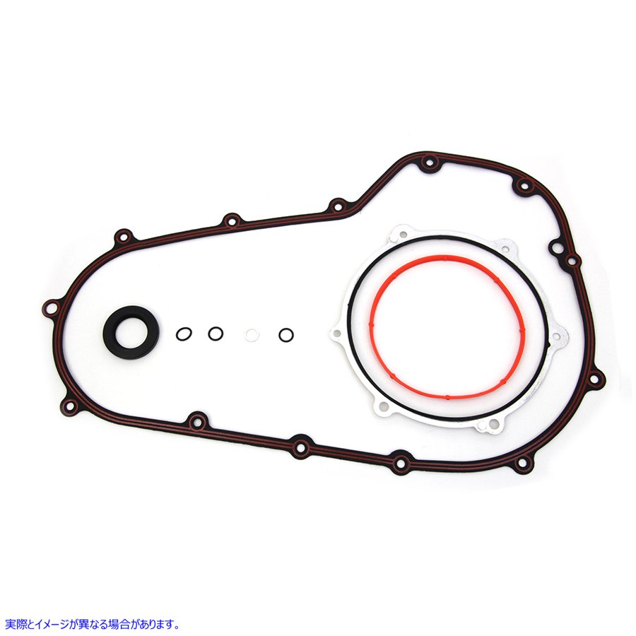 15-1635 プライマリーカバーガスケットキット Primary Cover Gasket Kit 取寄せ Vツイン (検索用／