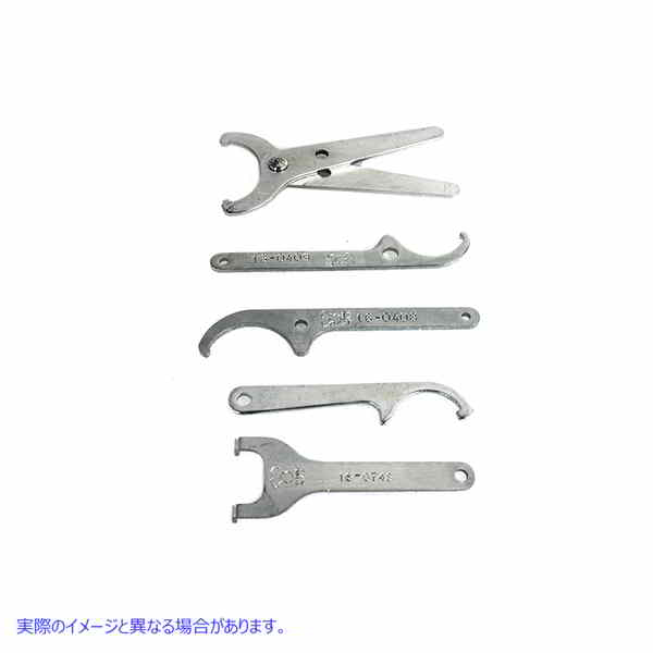 16-0136 ショックツールセット 5本組 Shock Tool Set 5 Piece 取寄せ Vツイン (検索用／