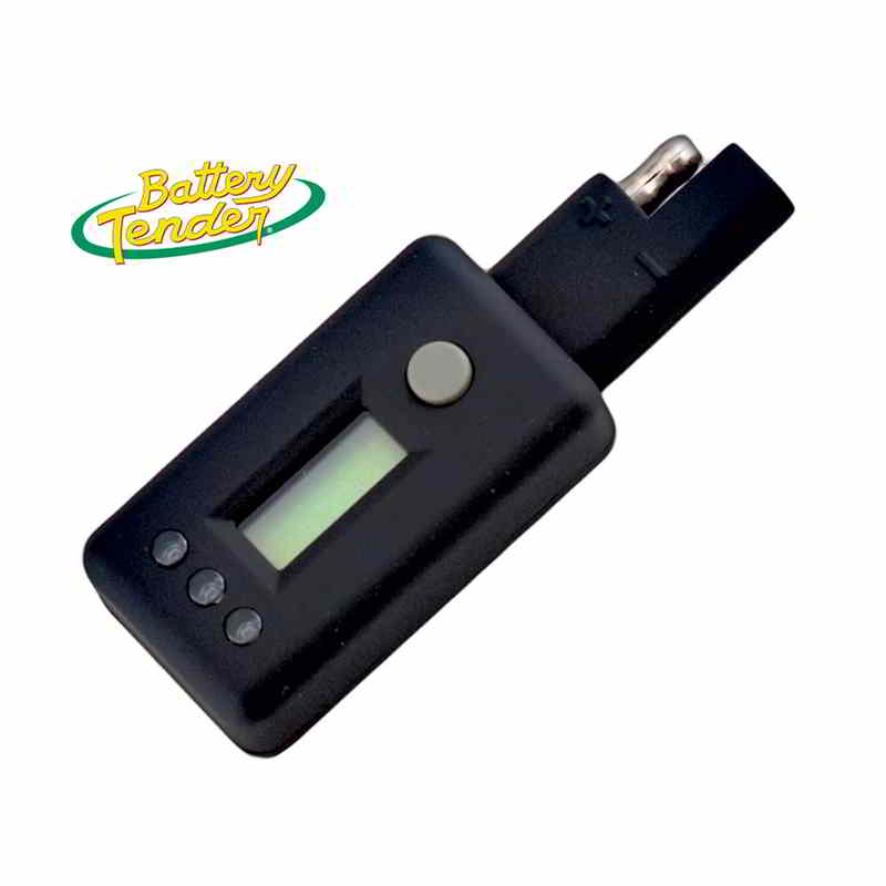 16-0595 Deltran バッテリー テンダー LCD バッテリー メーター 取寄せ Vツイン Deltran Battery Tender LCD Battery Meter (検