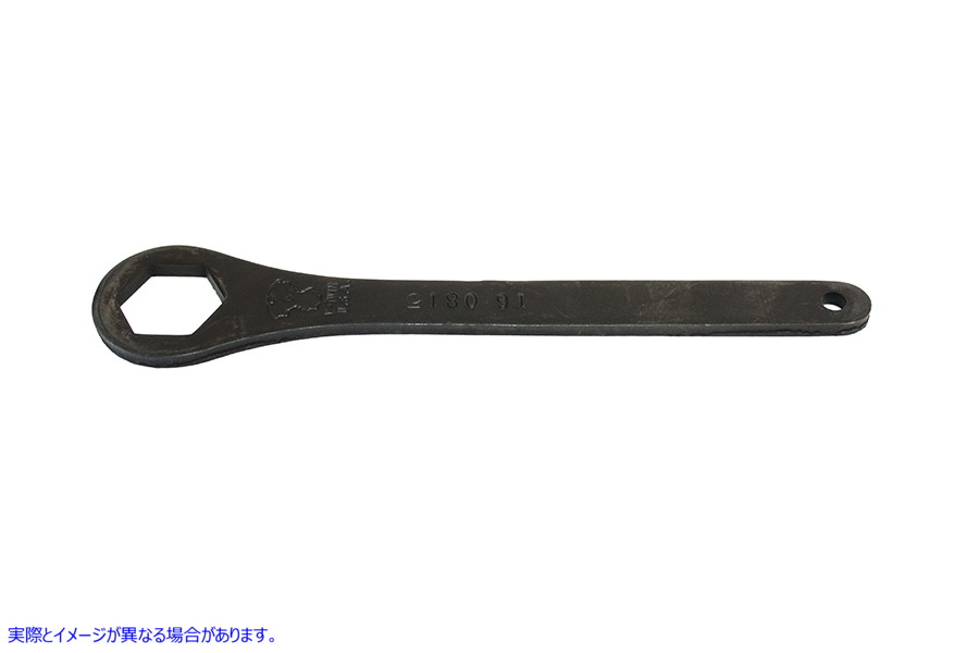 16-0815 レンチツール フロントアクスル ブラック亜鉛 Wrench Tool Front Axle Black Zinc 取寄せ Vツイン (検索用／94427-78