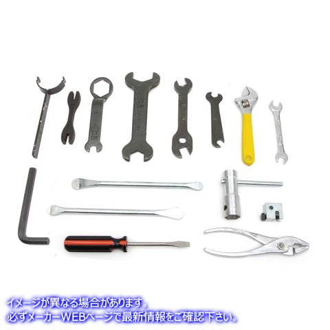 16-0842 ライダー初期ツールキット 1941 ～ 1948 年 Rider Early Tool Kit for 1941-1948 取寄せ Vツイン (検索用／