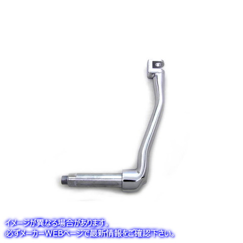 17-0048 クロームレプリカキックスターターアーム 取寄せ Vツイン Chrome Replica Kick Starter Arm (検索用／33063-36A
