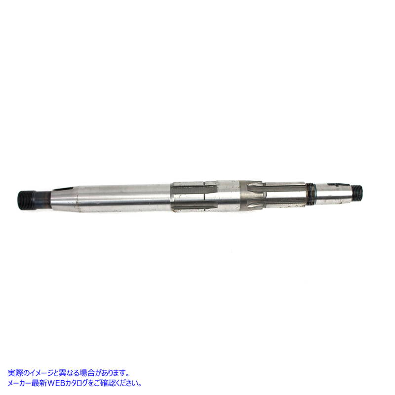 17-0141 12-1/2 インチ トランスミッション メインシャフト 取寄せ Vツイン 12-1/2 inch 4-Speed Transmission Mainshaft (検索