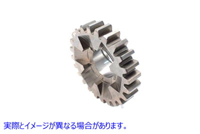 17-0188 トランスミッション メインシャフト 3速 24歯 Transmission Mainshaft 3rd Gear 24 Tooth 取寄せ Vツイン (検索用／3530