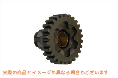 17-0195 トランスミッション メインシャフト 4速 26歯 Transmission Mainshaft 4th Gear 26 Tooth 取寄せ Vツイン (検索用／3506